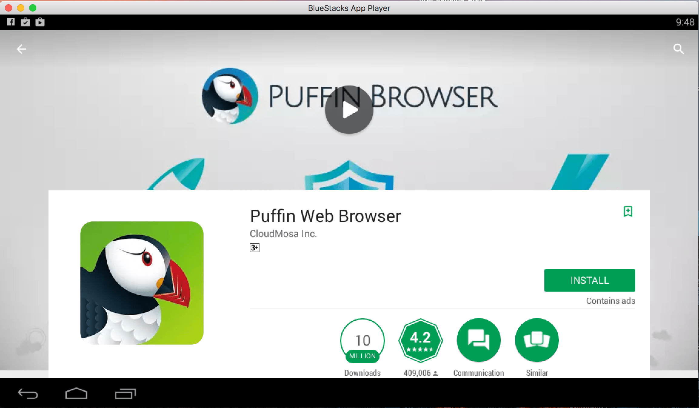 install Puffin Browser for PC
