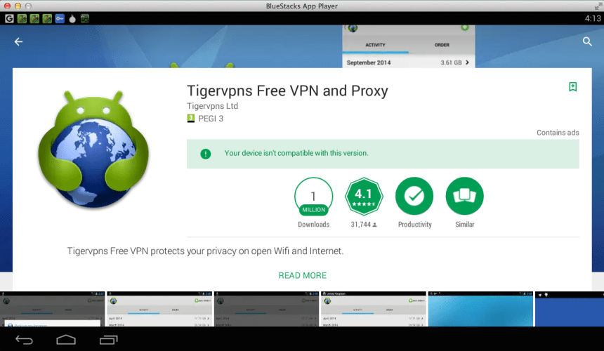 TigerVPNs for Windows PC Mac OS and Vista Free Download