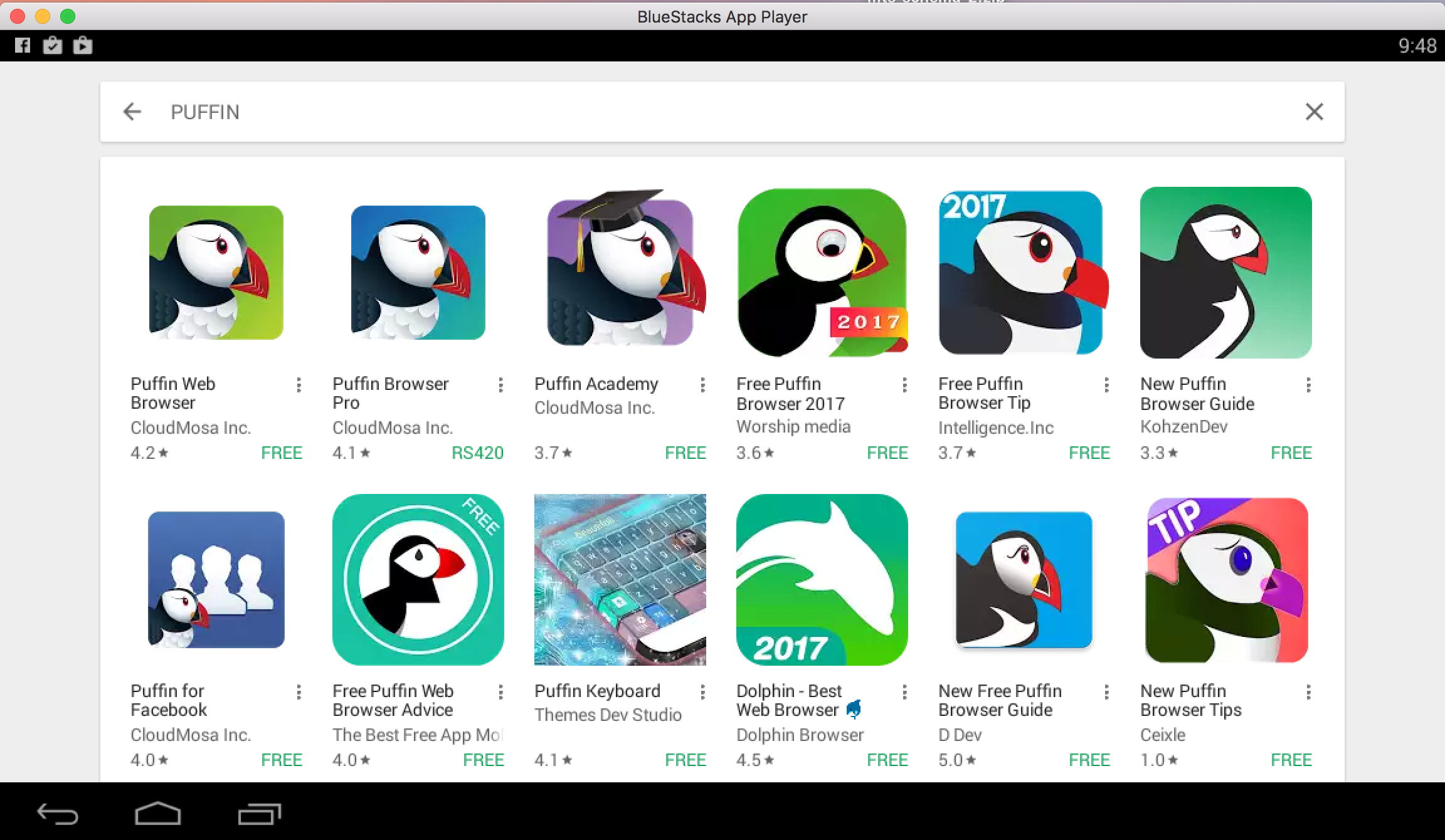 Free Download Puffin Browser for PC