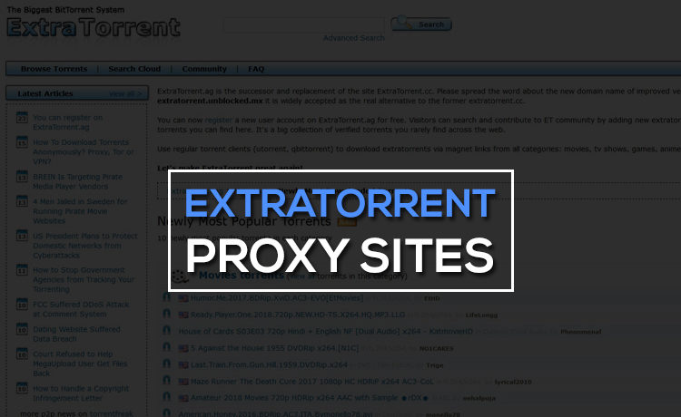 extratorrent proxy