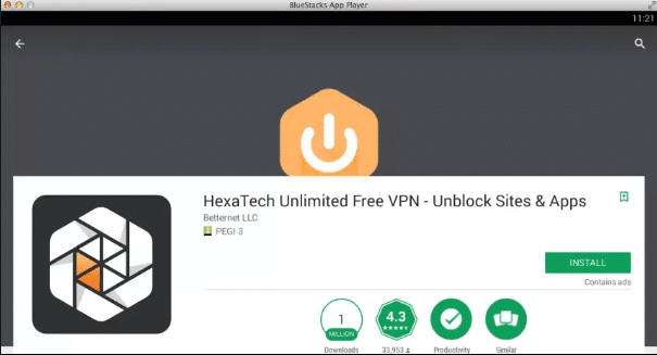 HexaTech VPN for PC