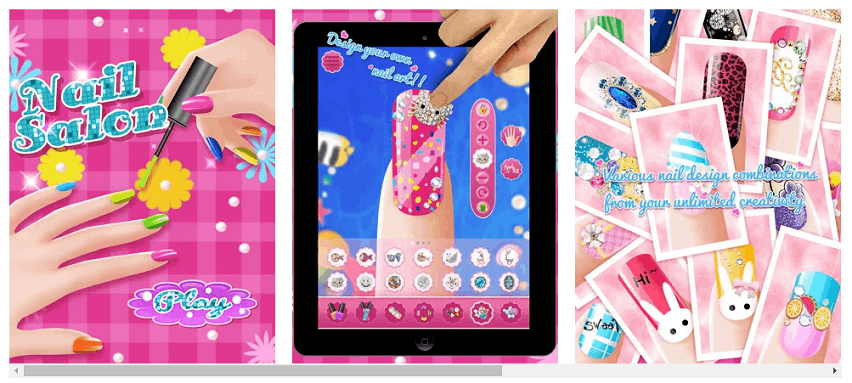 Learn How to Create Nail Art with Nail Salon App