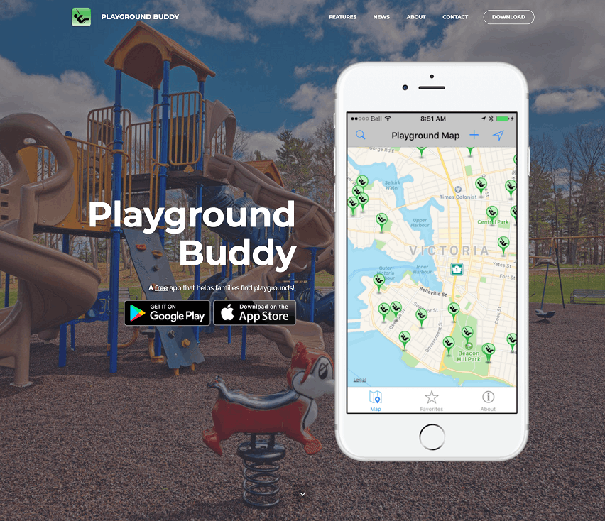 Application to Help Mothers Find Playgrounds – Try Playground Buddy Today