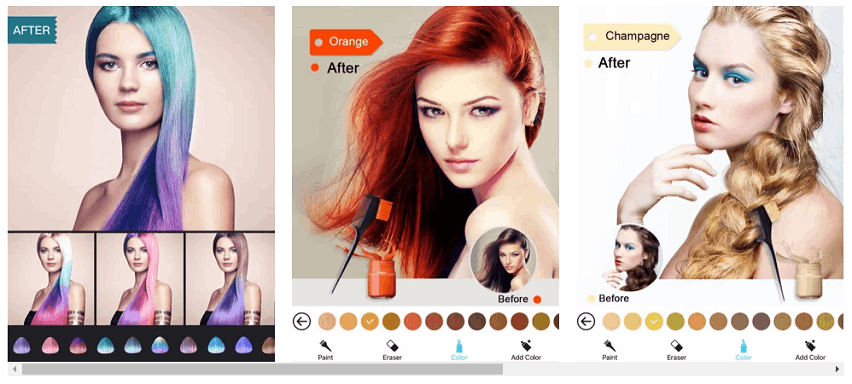 Discover the Perfect Look with these Free Hair Color Changing Apps