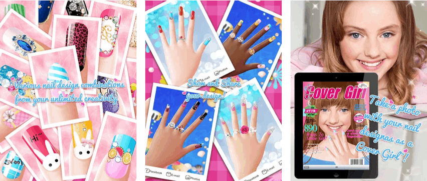 Learn How to Create Nail Art with Nail Salon App