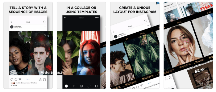 SCRL - Discover the Best Application to Make a Continuous Carousel on Instagram