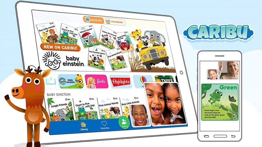 Caribu: Video Calls for Kids - Color, Learn, and Read with this App