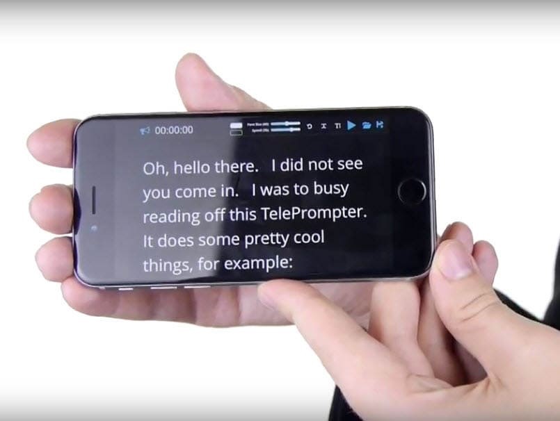 ios teleprompter app