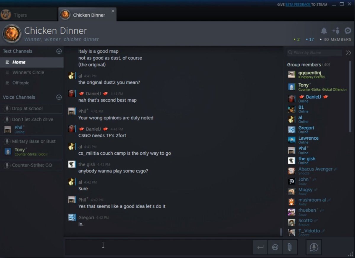 Download the Steam App and Join the Community: Chat with Friends, Browse Groups and More