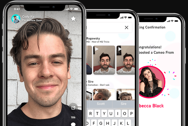 Get Personal Messages from Celebrities with the Cameo App