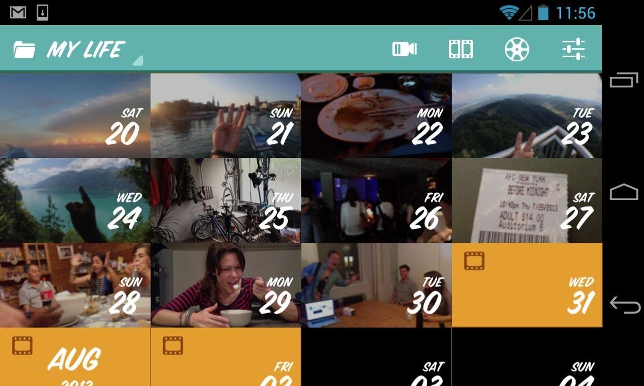 Take A One Second Video Everyday With This App