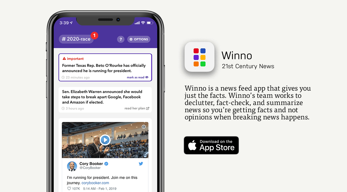 Winno: A New Kind Of News App