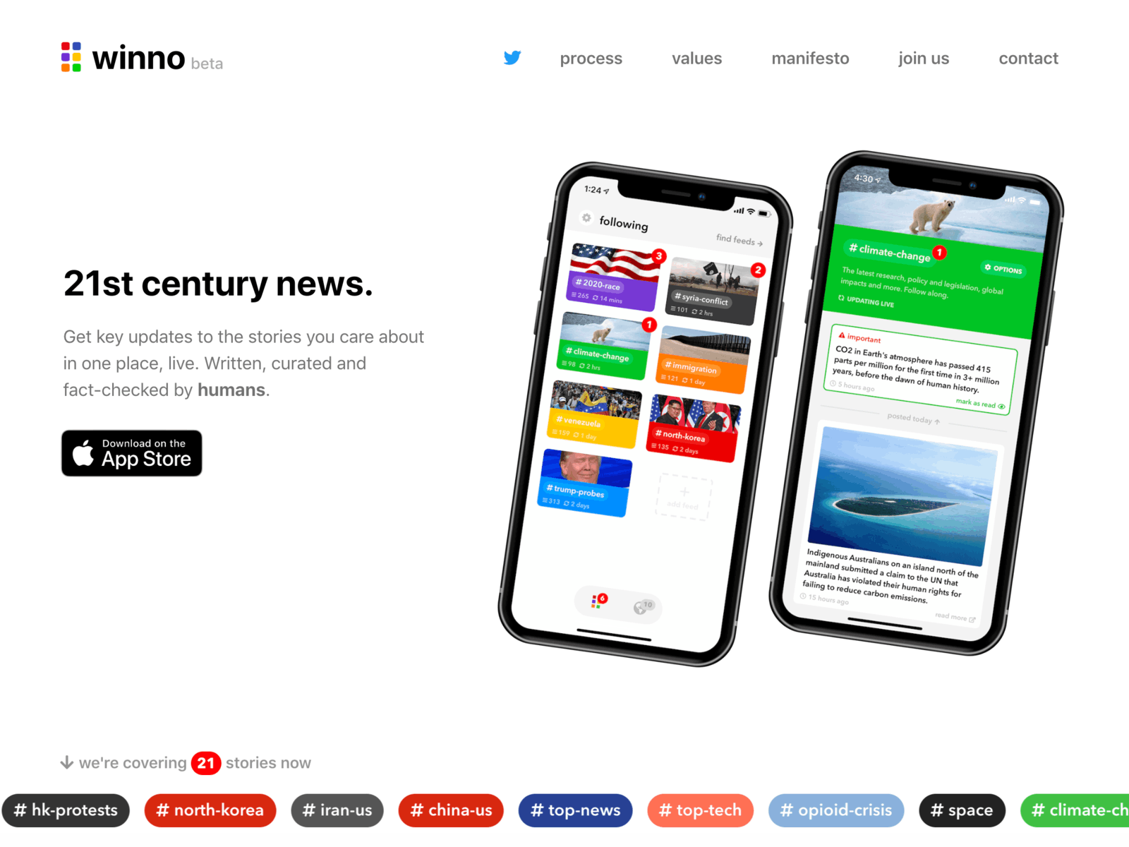 Winno: A New Kind Of News App