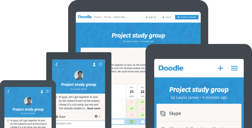 Discover The Convenience Of Using The Doodle Scheduling App