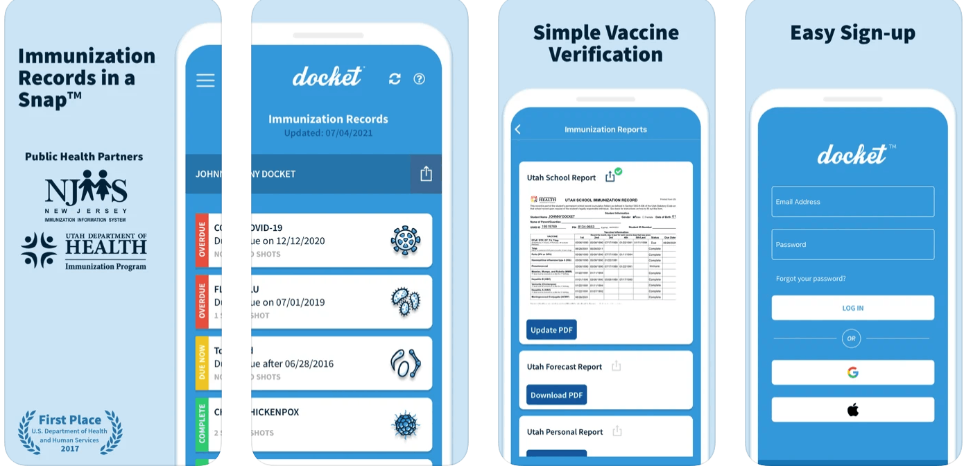 How to Present a Vaccination Card via Mobile Phone