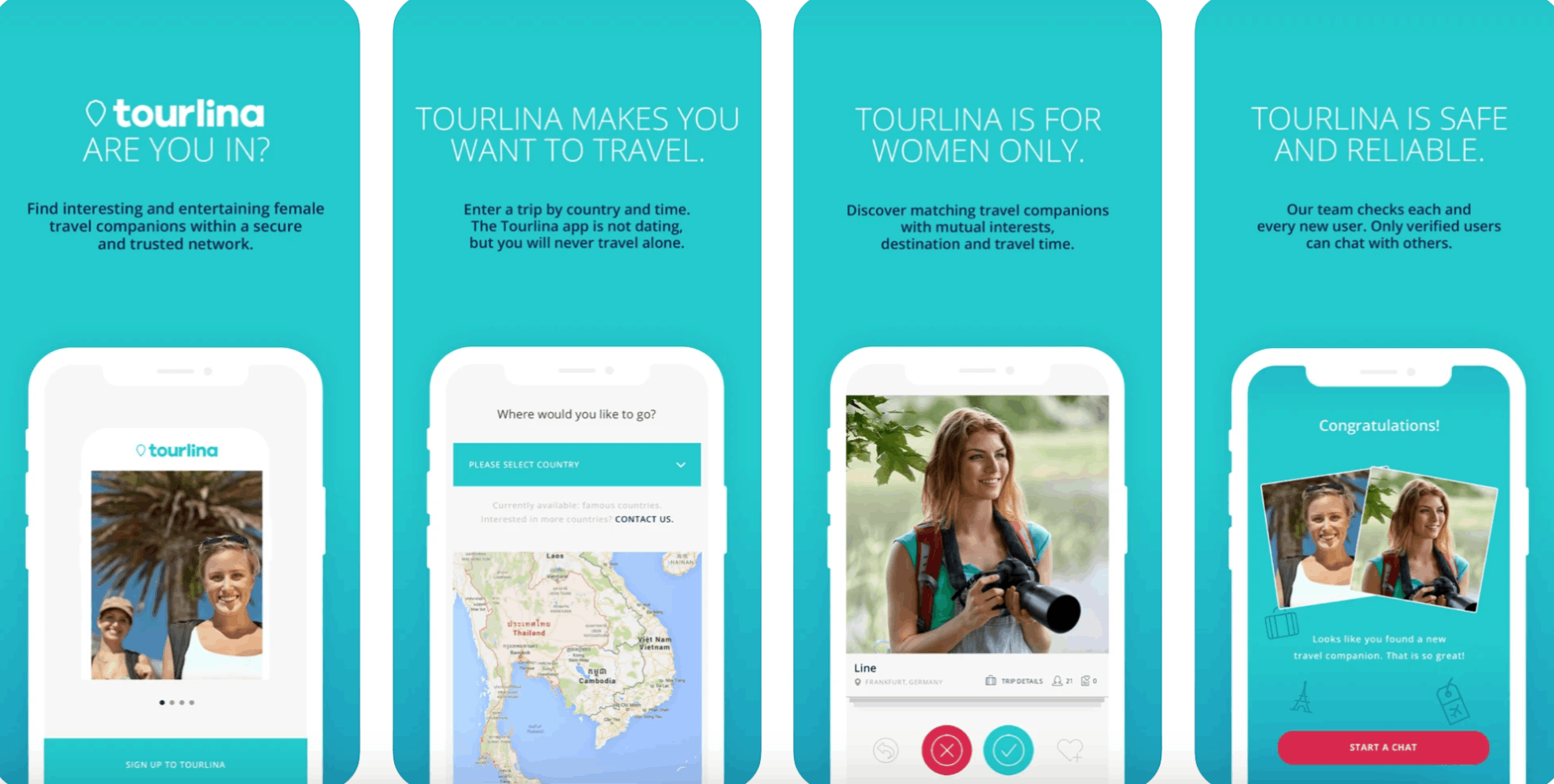 Travel Apps for Women Only