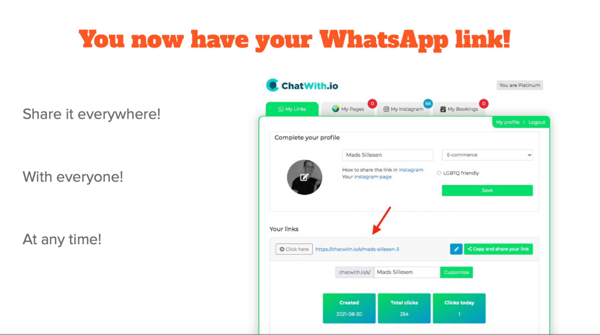Learn How to Put a WhatsApp Link on Instagram