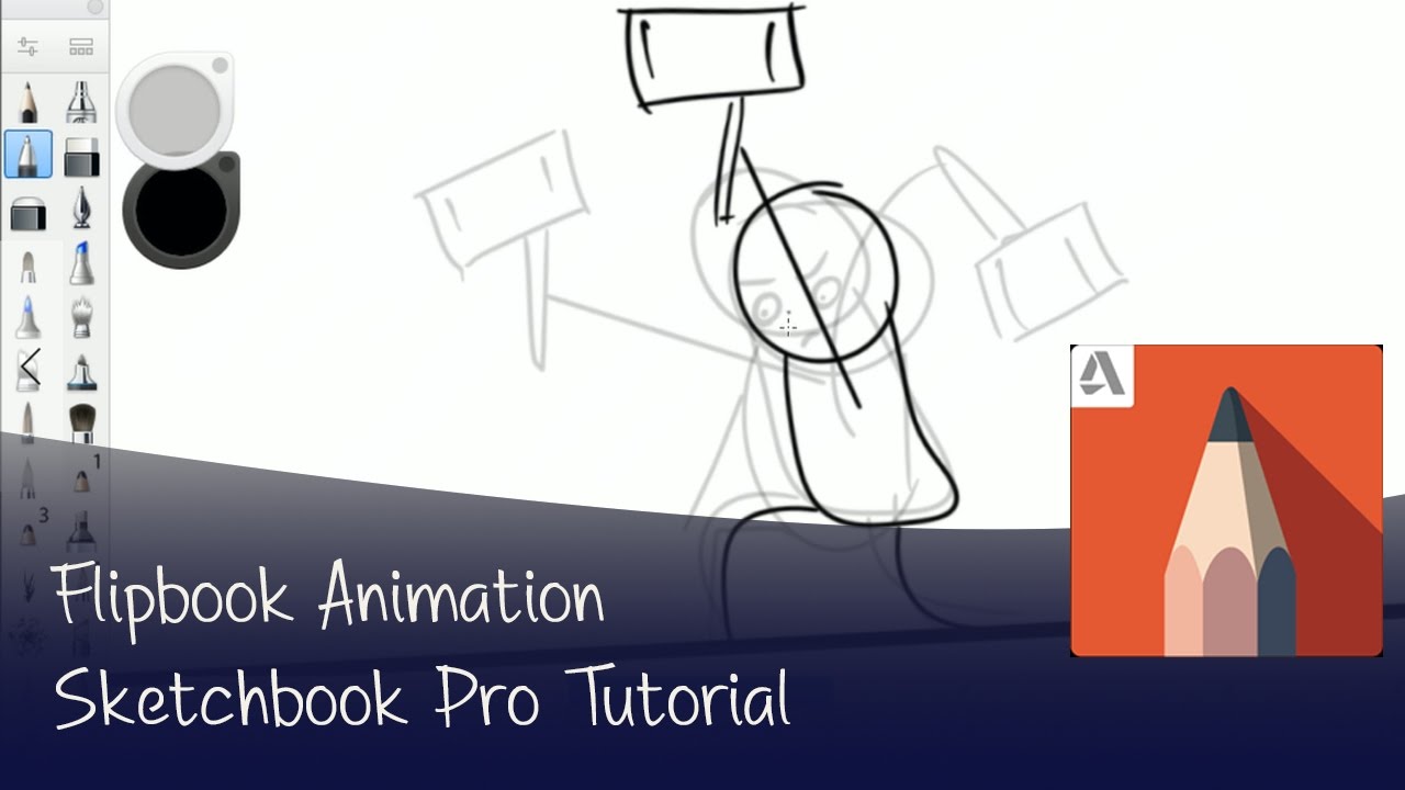 Creating Flipbook Animation in Sketchbook - YouTube