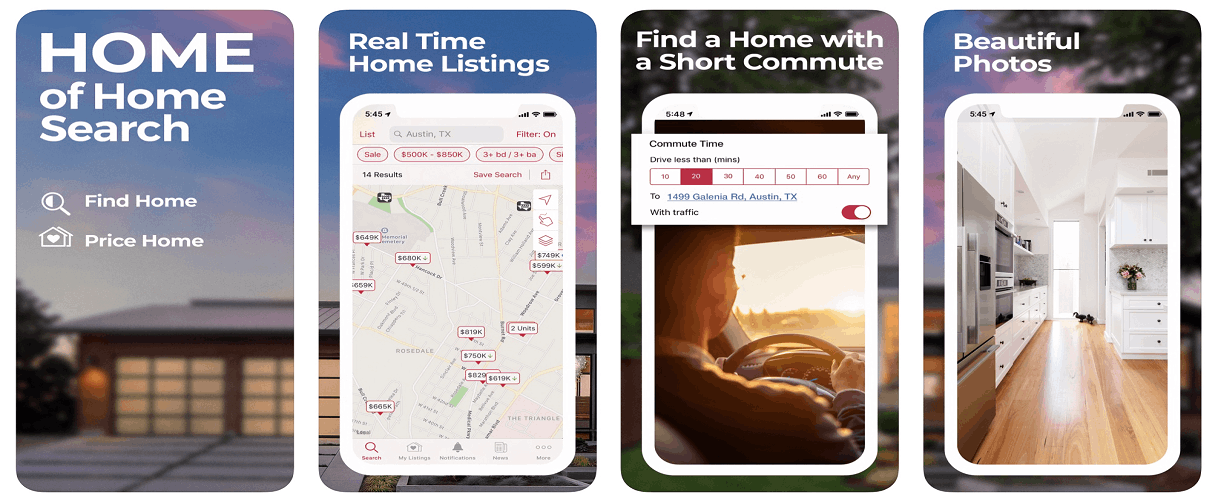 Realtor - Find the Perfect Home Without Leaving Home