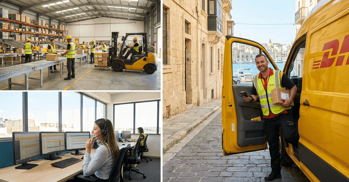 DHL Malta is Hiring: Apply for Local Logistics Roles